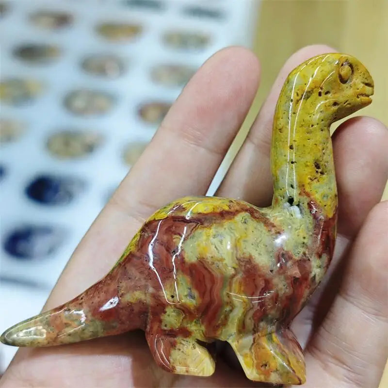 Mixed Crazy Agate Dinosaur-ToShay.org