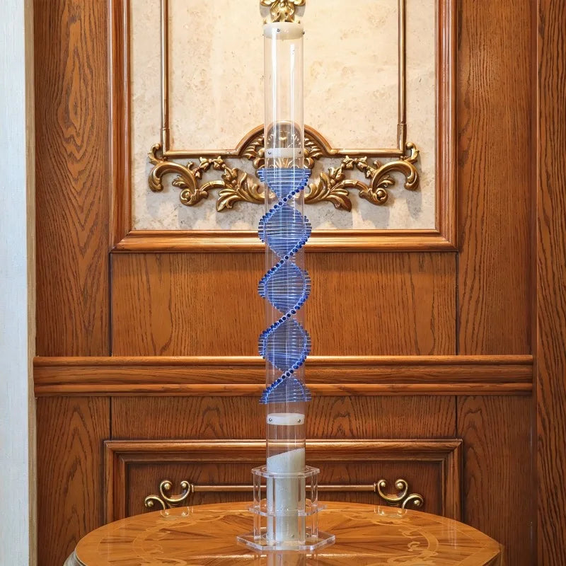 Blue Crystal Rain Stick-ToShay.org