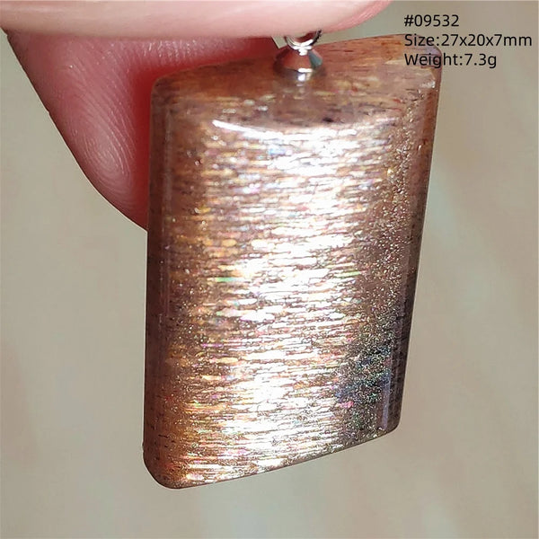 Orange Sunstone Pendant-ToShay.org