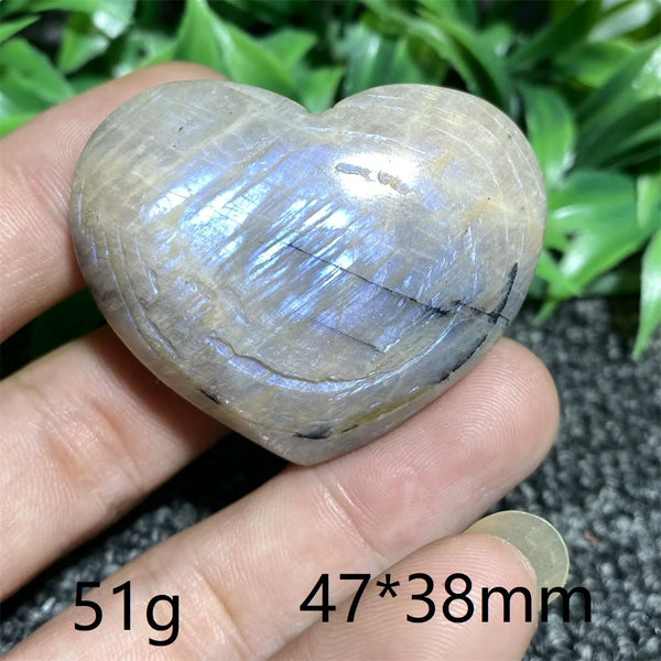 Blue Moonstone Heart-ToShay.org