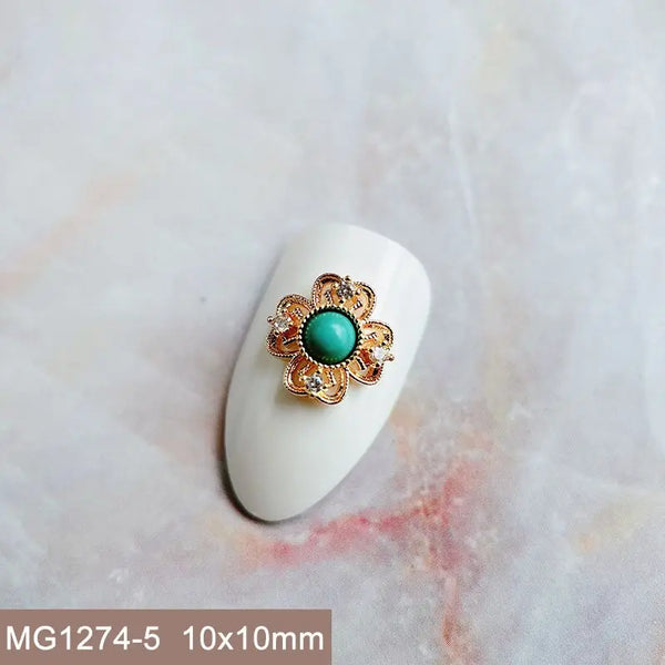 Mixed Gold Crystal Charms-ToShay.org