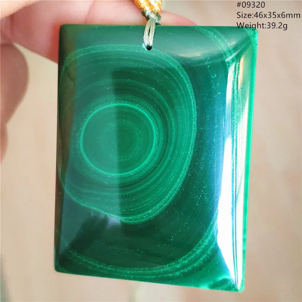 Green Malachite Chrysocolla Pendant-ToShay.org