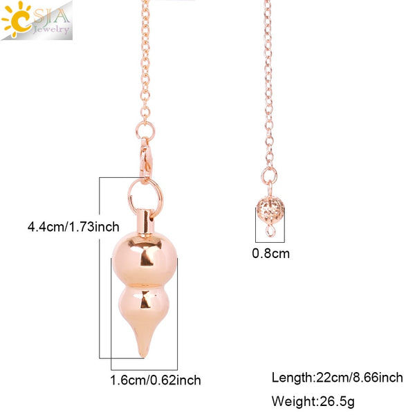 Copper Dowsing Pendulum-ToShay.org