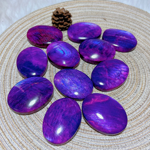 Purple Violet Rainbow Moonstone-ToShay.org