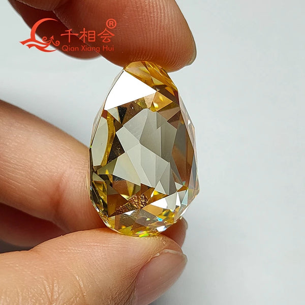 Yellow Cubic Zirconia Diamond-ToShay.org