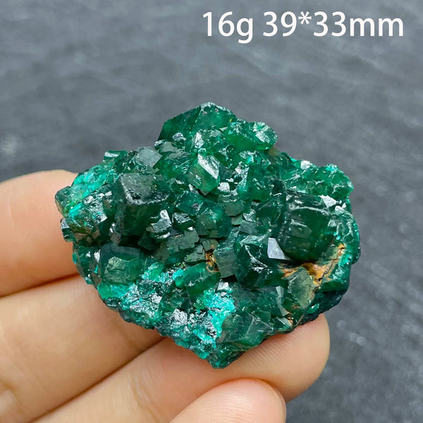 Green Dioptase Crystal-ToShay.org