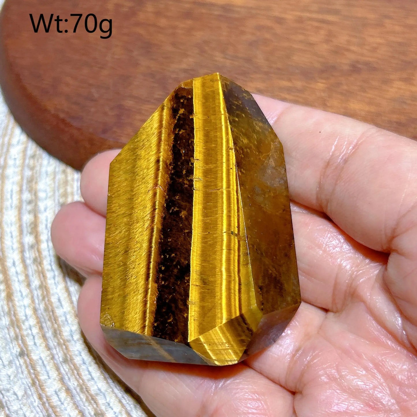 Blue Yellow Flash Tiger Eye-ToShay.org