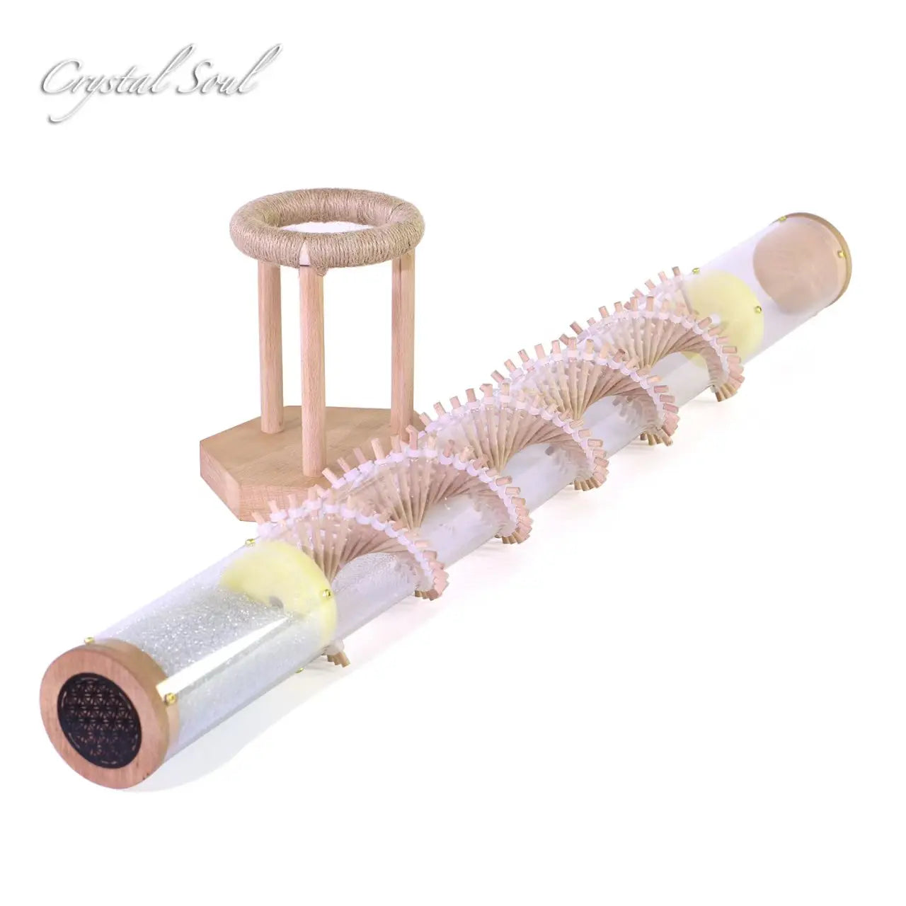 Clear Crystal Rain Stick-ToShay.org
