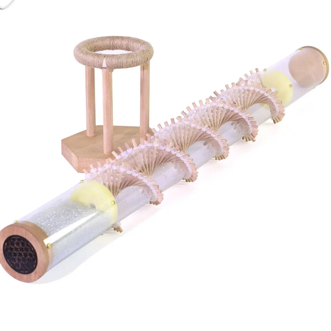 Clear Crystal Rain Stick-ToShay.org