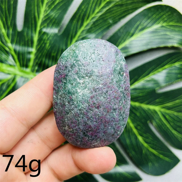 Ruby Sapphire Palm Stone-ToShay.org