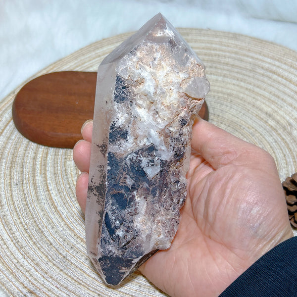 Clear Rainbow Quartz Point-ToShay.org