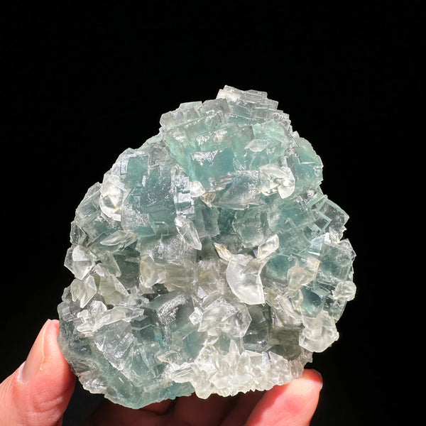 Green Diamond Fluorite Crystal-ToShay.org