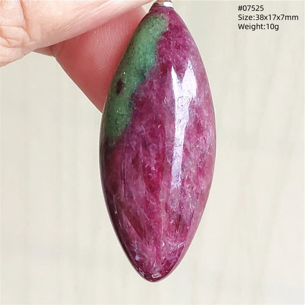Red Ruby Zoisite Pendant-ToShay.org
