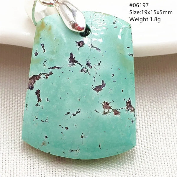 Green Turquoise Pendant-ToShay.org
