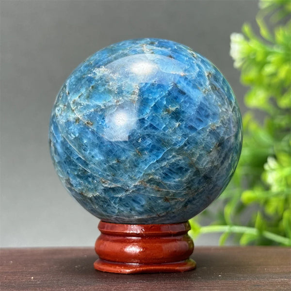 Blue Apatite Quartz Ball-ToShay.org