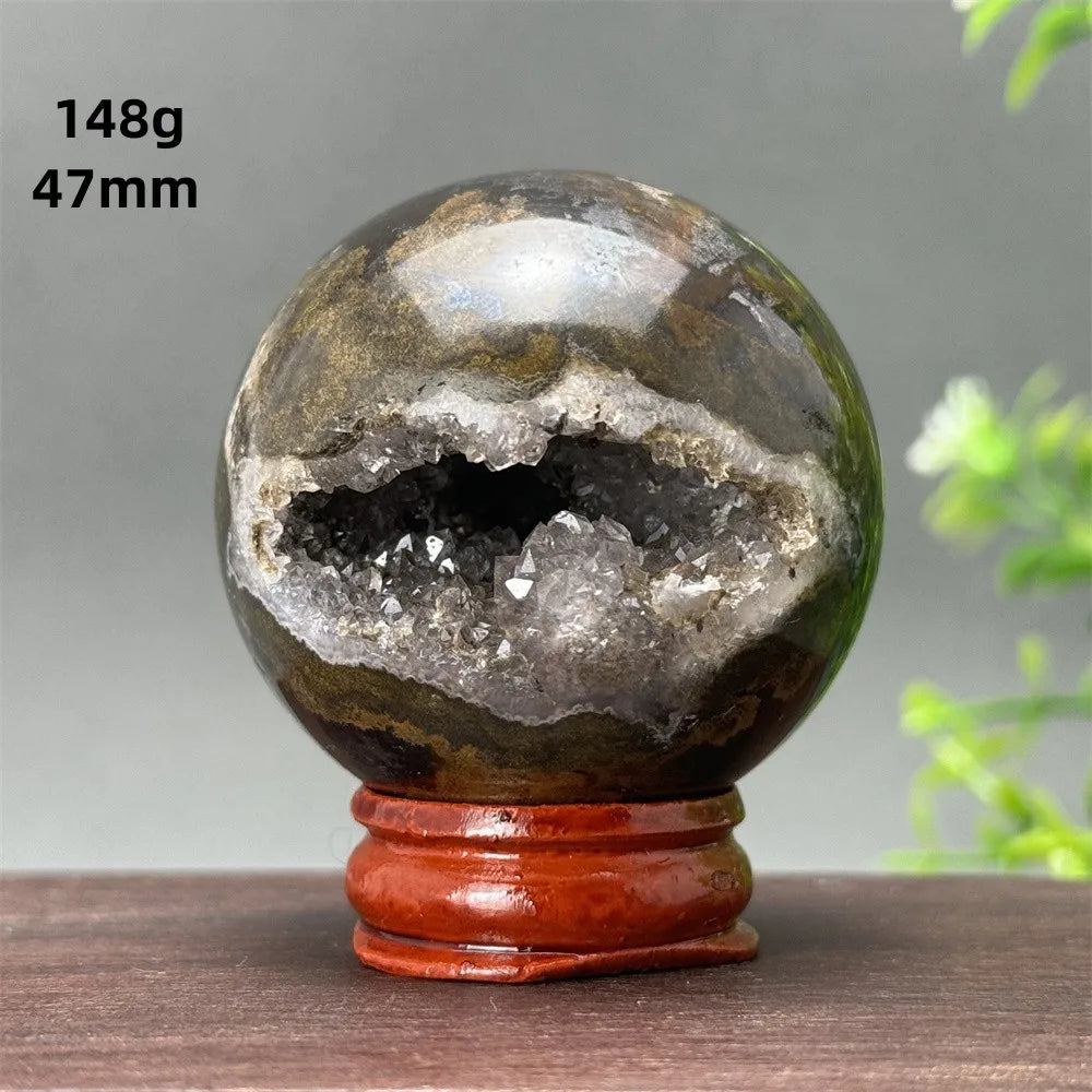 Ocean Jasper Geode Ball-ToShay.org