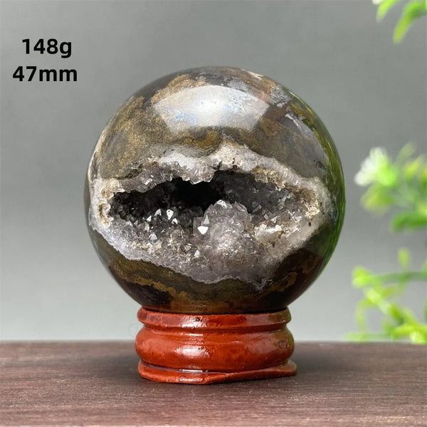 Ocean Jasper Geode Ball-ToShay.org