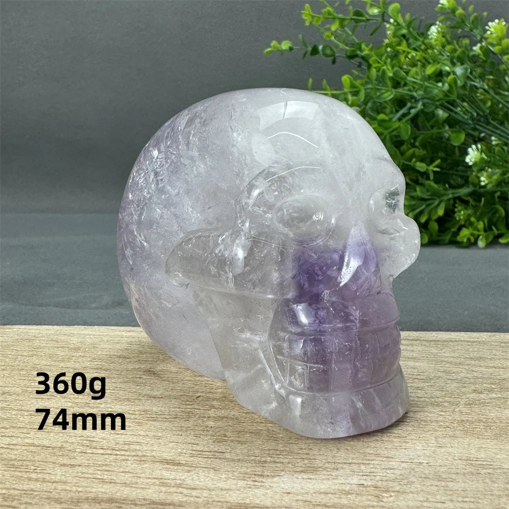 Purple Amethyst Skulls-ToShay.org