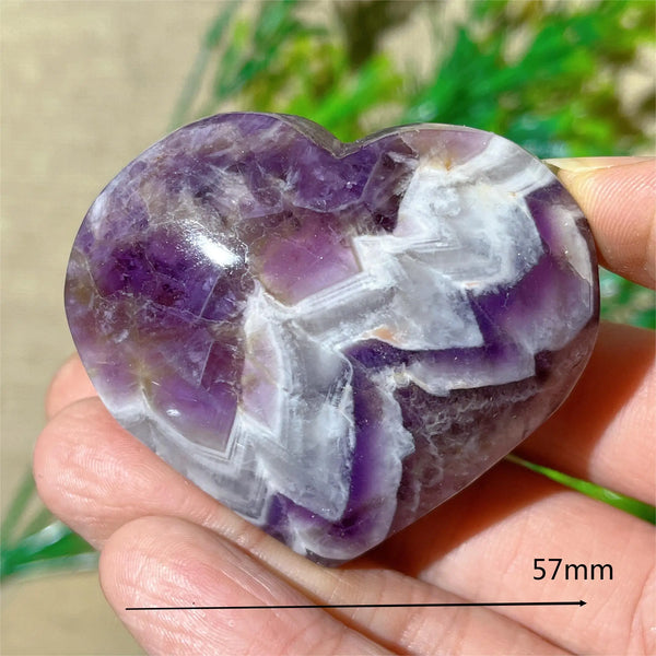 Purple Dream Amethyst Heart-ToShay.org