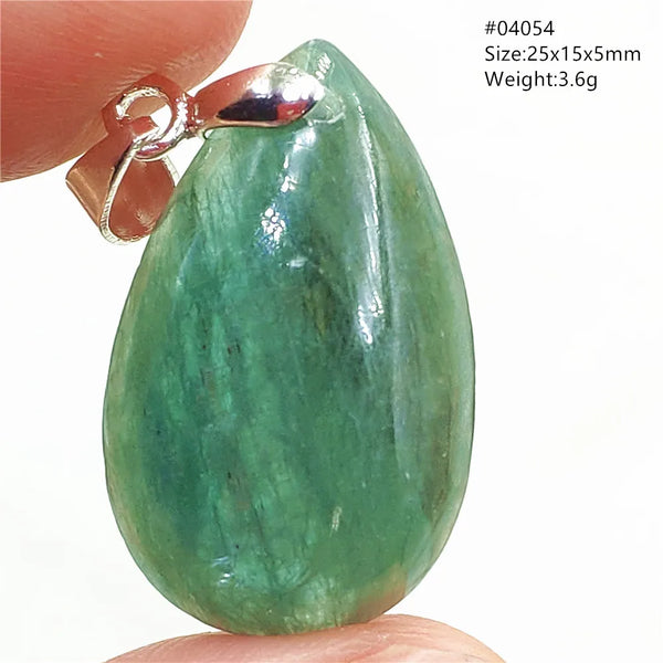 Green Blue Kyanite Pendant-ToShay.org