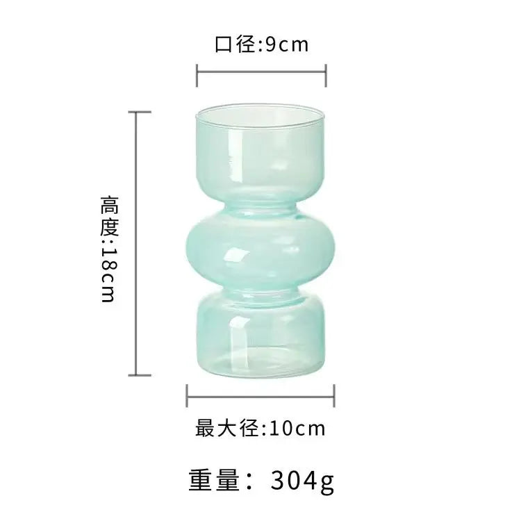 Glass Flower Vase-ToShay.org
