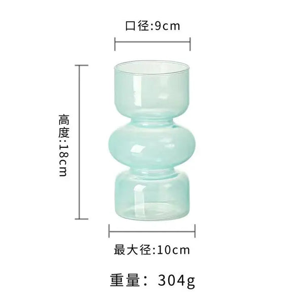 Glass Flower Vase-ToShay.org