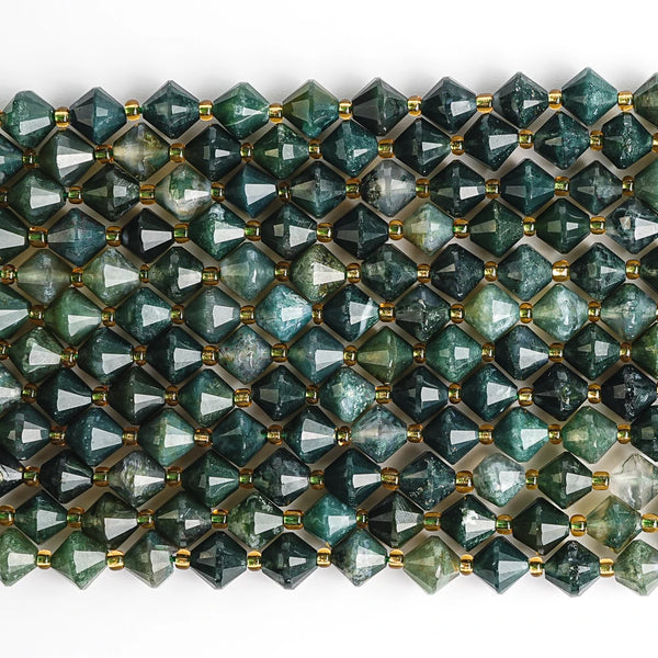 Green Moss Agate Beads-ToShay.org