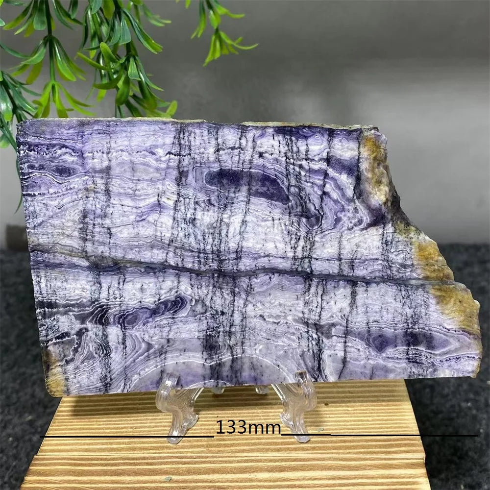 Purple Malachite Slab Slice-ToShay.org