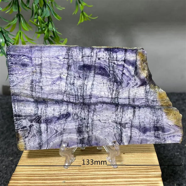 Purple Malachite Slab Slice-ToShay.org