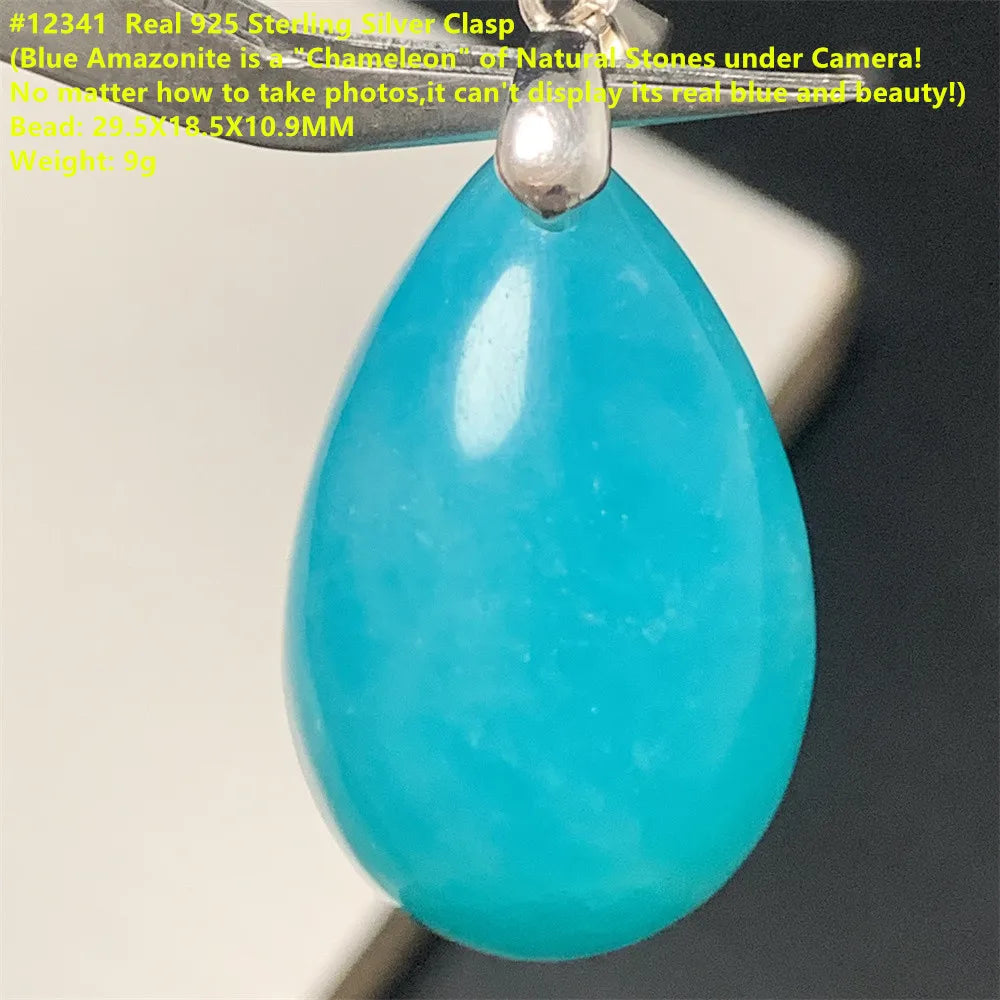 Blue Amazonite Pendants-ToShay.org