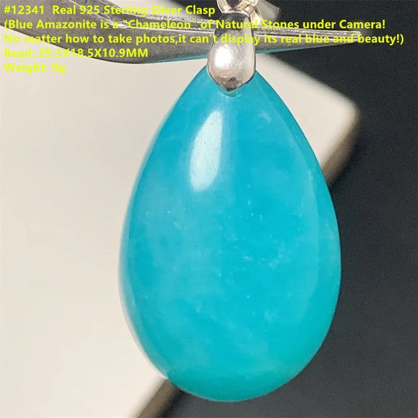 Blue Amazonite Pendants-ToShay.org