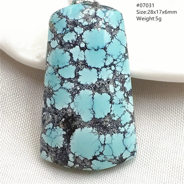 Blue Turquoise Pendant-ToShay.org