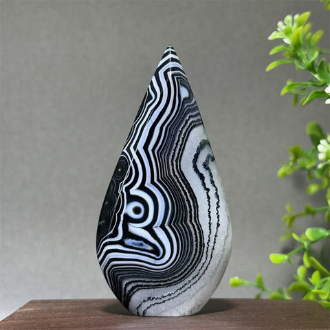Black Striped Agate Torch-ToShay.org