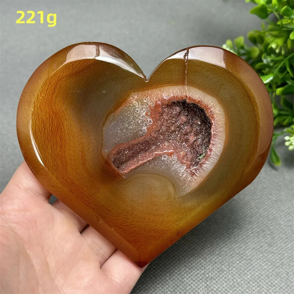 Red Agate Heart-ToShay.org
