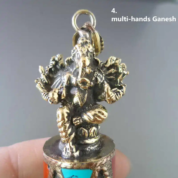 Brass Buddha Pendants-ToShay.org