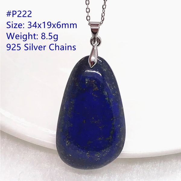 Blue Lapis Lazuli Pendant-ToShay.org