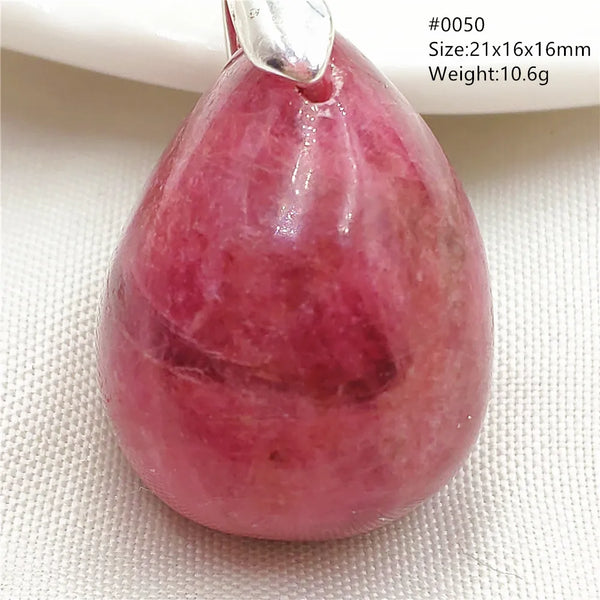Red Rose Rhodonite Pendant-ToShay.org
