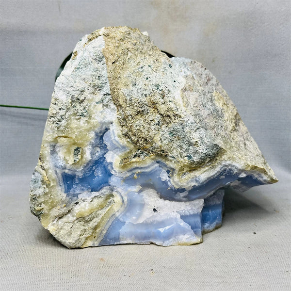 Blue Lace Agate Geode-ToShay.org