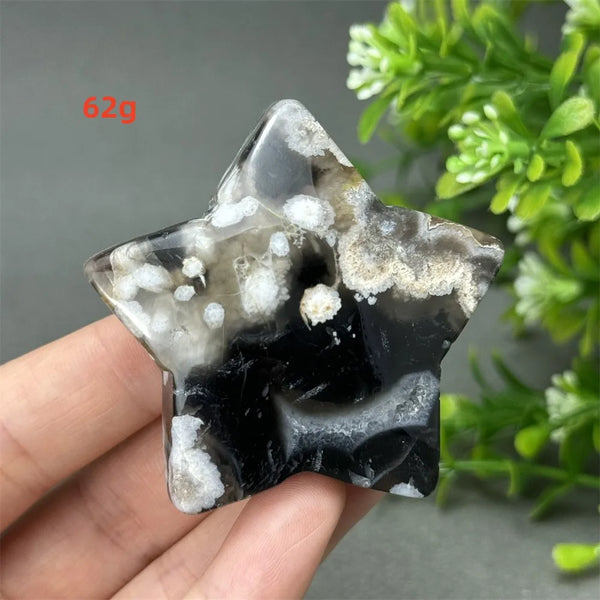 Black Cherry Blossom Agate-ToShay.org