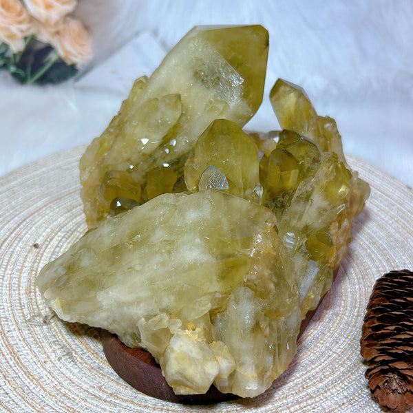 Yellow Citrine Cluster-ToShay.org