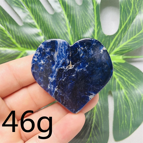 Blue Sodalite Heart-ToShay.org