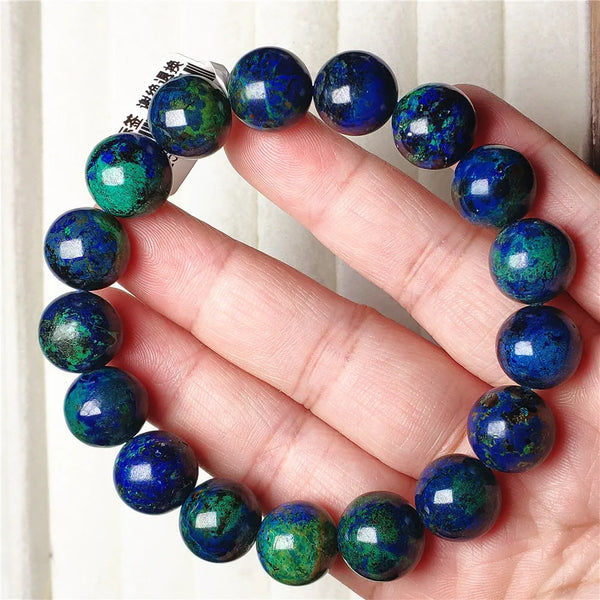 Blue Malachite Azurite Bracelet-ToShay.org