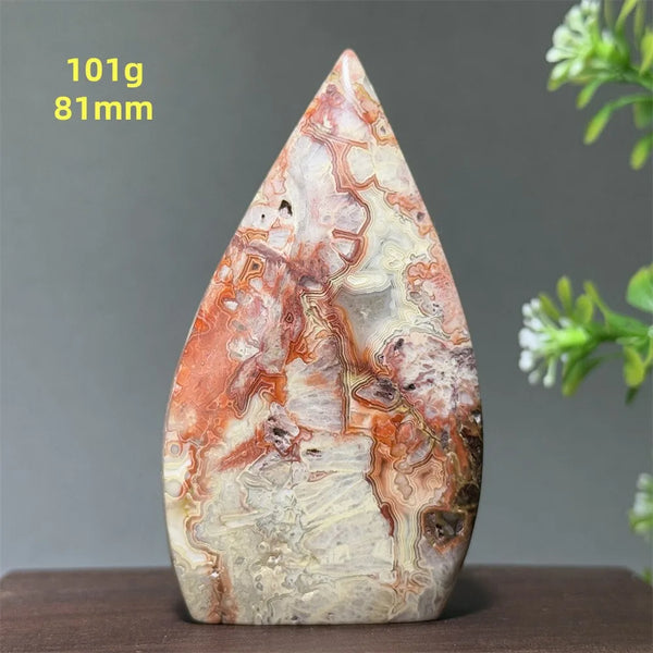 Red Agate Torch-ToShay.org