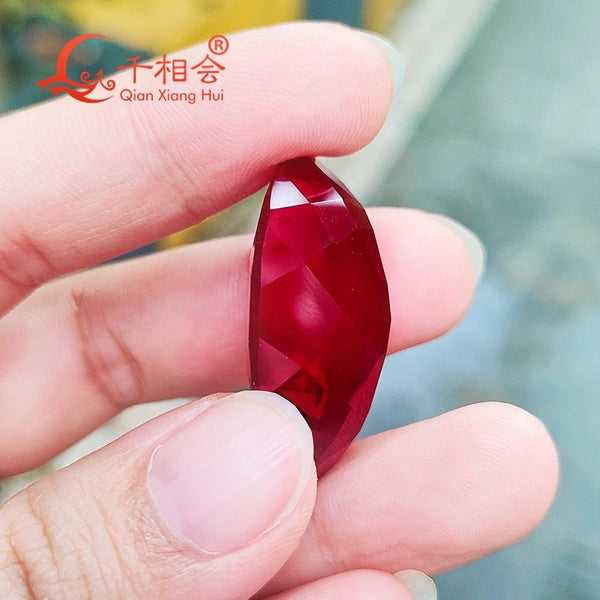 Red Ruby Corundum Gem-ToShay.org