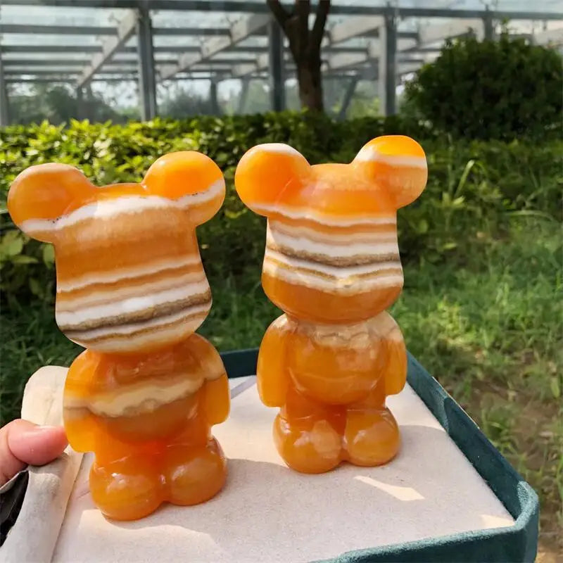 Orange Calcite Bear-ToShay.org