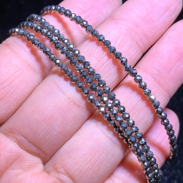 Gold Pyrite Bead Bracelet-ToShay.org