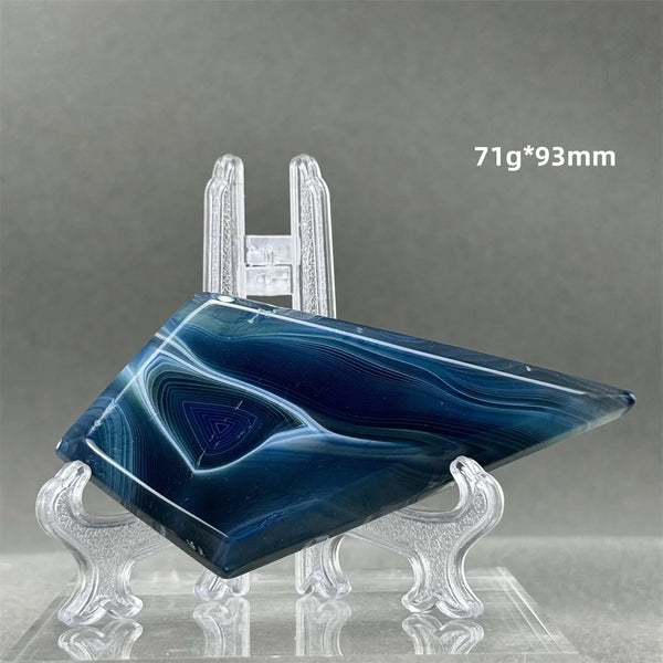 Blue Agate Rhombus-ToShay.org