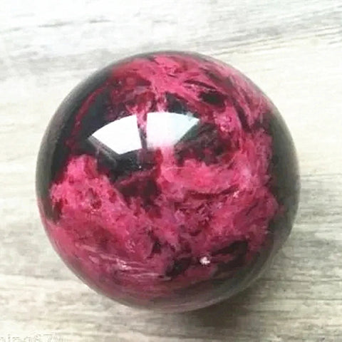 Pink Peach Blossom Jade Ball-ToShay.org