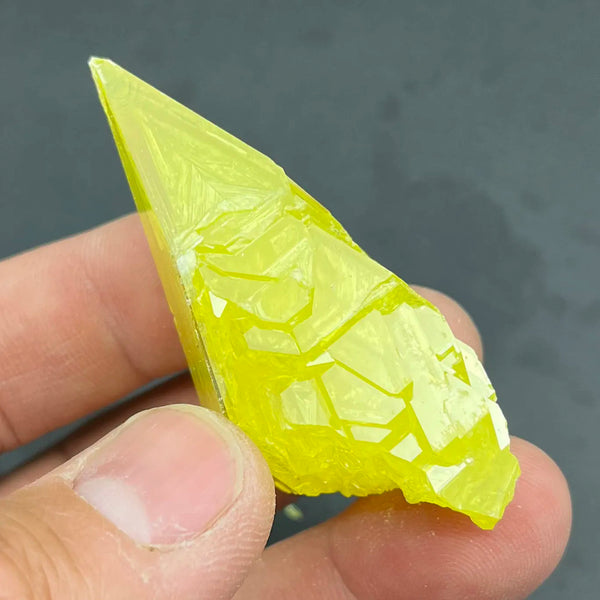 Yellow Sulfur Rock Quartz-ToShay.org