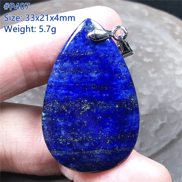 Blue Lapis Lazuli Pendant-ToShay.org